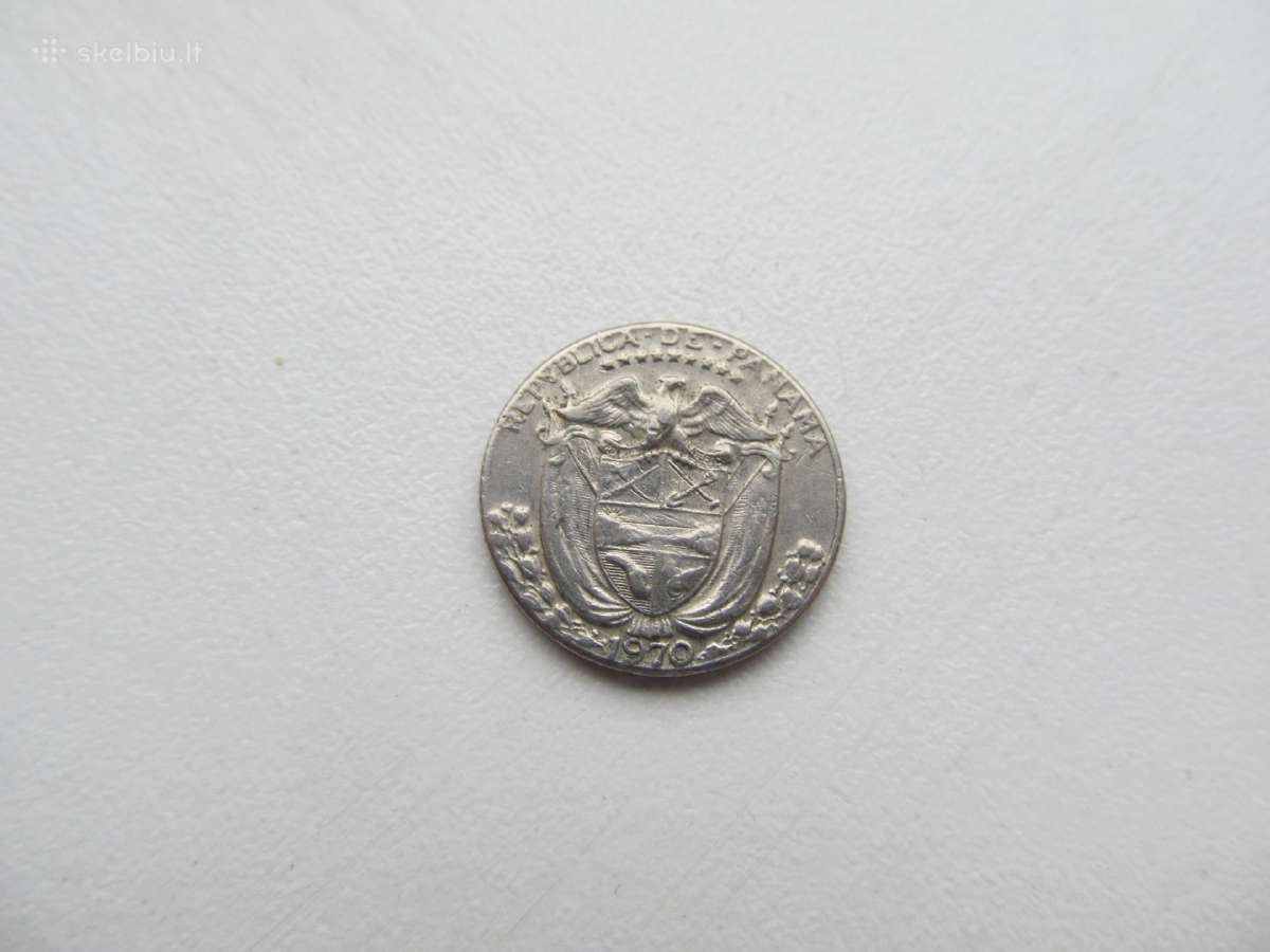 1 / 10 balboa , Panama , 1970 - nuotraukos Nr. 2