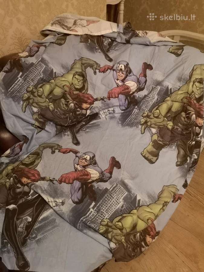 Vaikiška užuolaida Avengers - nuotraukos Nr. 2