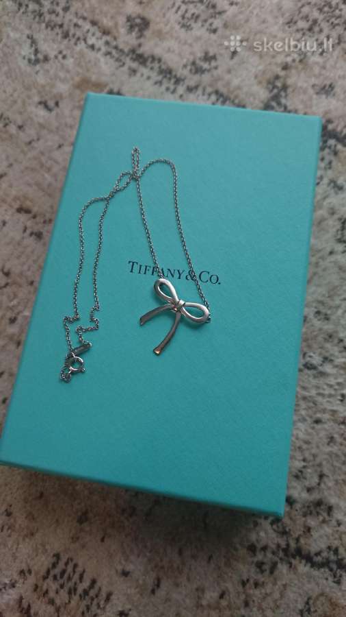 Tiffany & Co. Medium bow necklace ag925