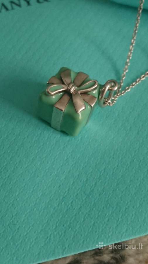 Tiffany & Co. Iconic blue box necklace ag925 - nuotraukos Nr. 2