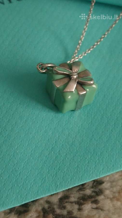 Tiffany & Co. Iconic blue box necklace ag925 - nuotraukos Nr. 3