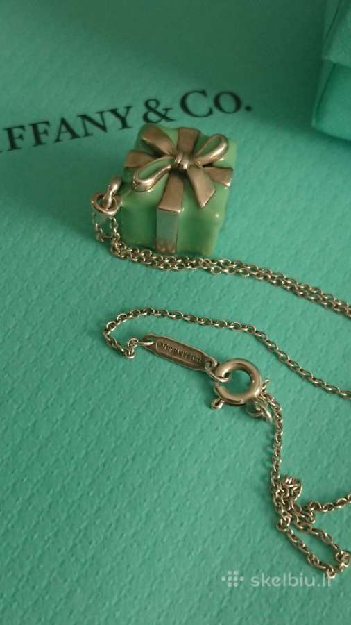 Tiffany & Co. Iconic blue box necklace ag925 - nuotraukos Nr. 4
