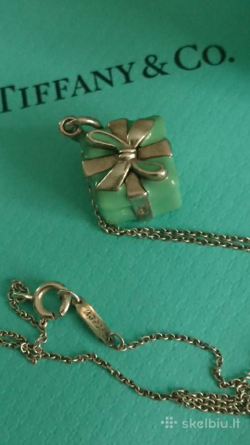 Tiffany & Co. Iconic blue box necklace ag925 - nuotraukos Nr. 5