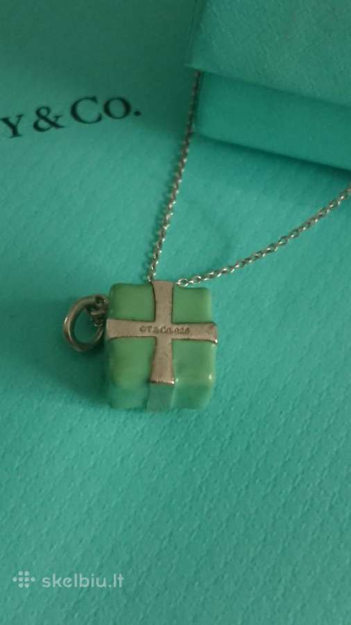 Tiffany & Co. Iconic blue box necklace ag925 - nuotraukos Nr. 6