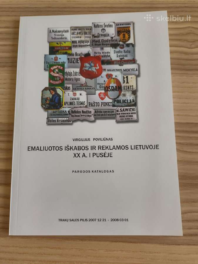 Knyga. Emalės ir iškabos Lietuvoje