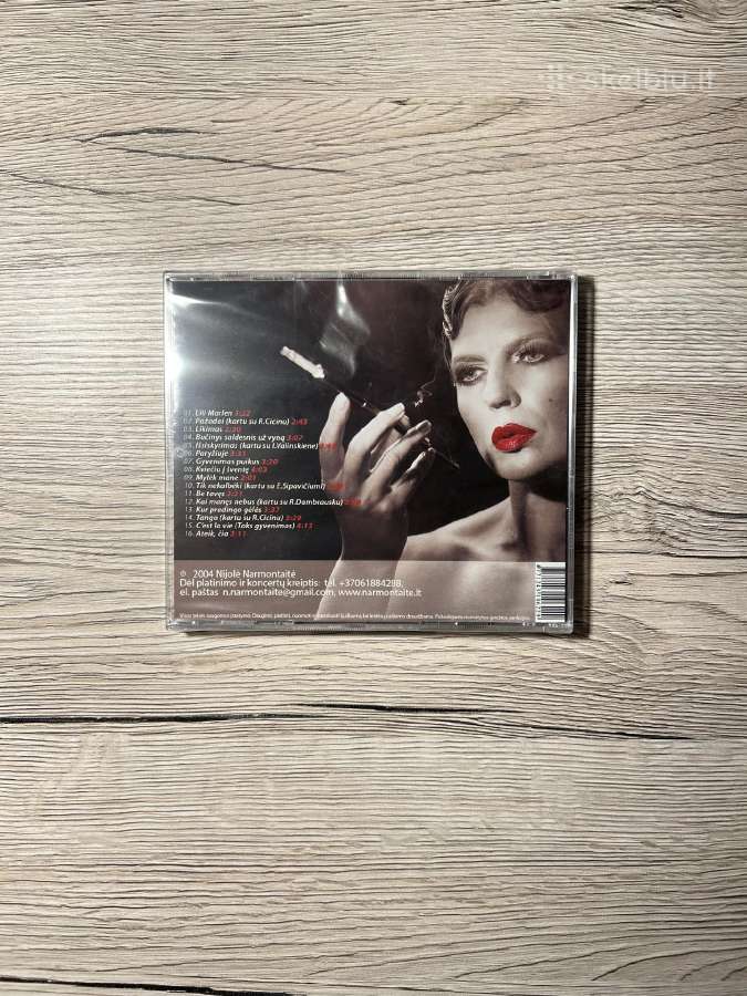 N. Narmontaitės dainų albumas „Aš ir Ji“ (CD) - nuotraukos Nr. 2