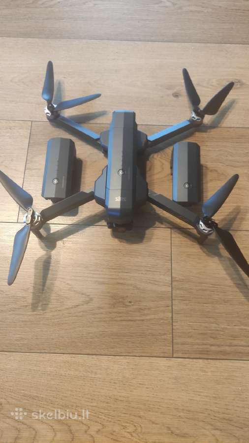Sjrc F11s 4k Pro dronas su GPS ir WiFi 3 baterijos - Skelbiu.lt