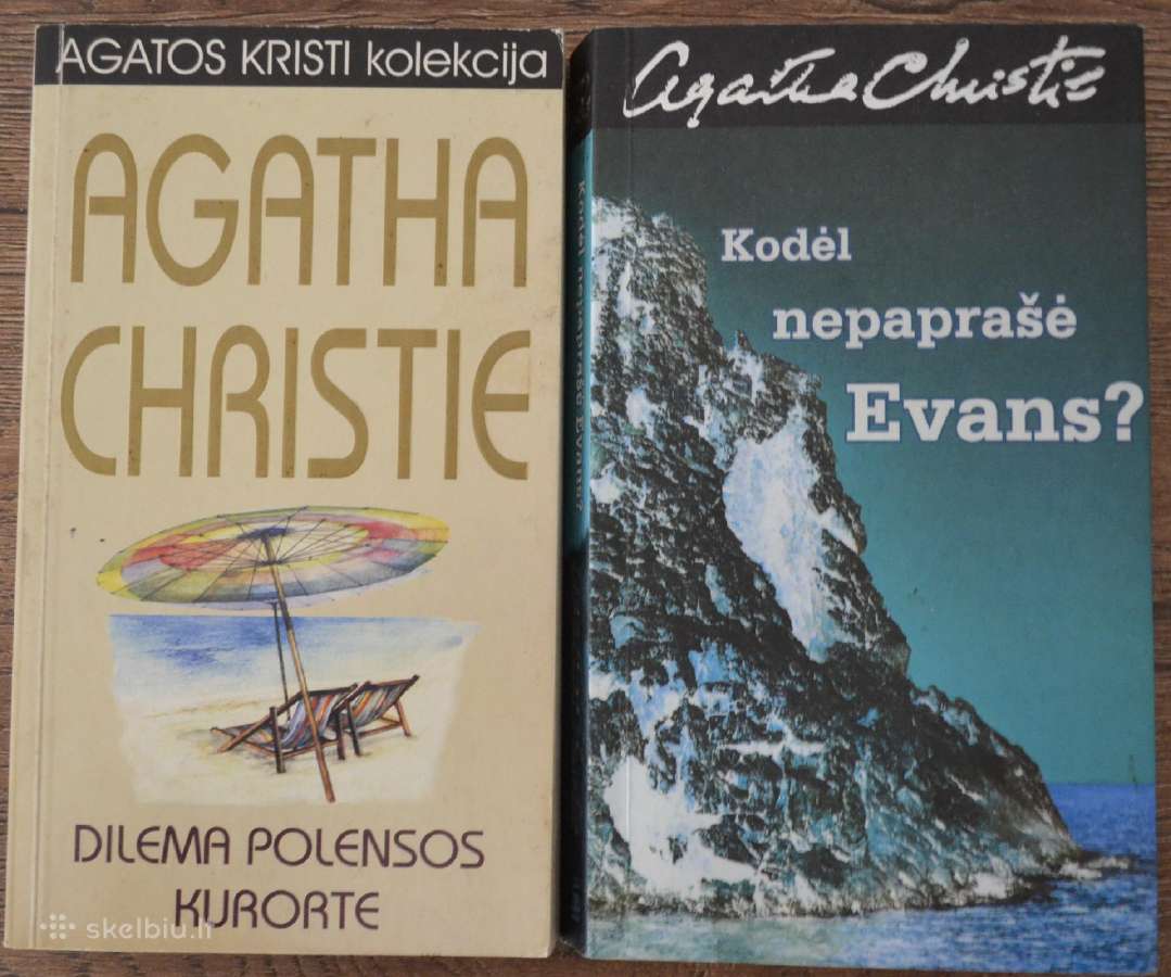 Agatos Kristi dvi knygos