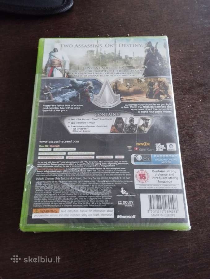 Assassin's Creed Revalations Xbox 360 - nuotraukos Nr. 3