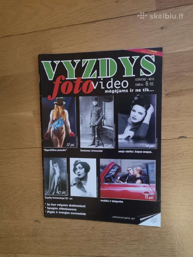 Vyzdys, foto žurnalas