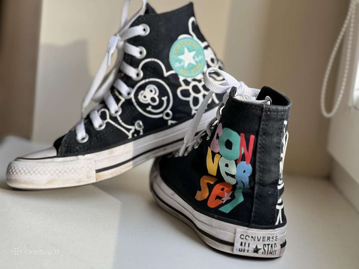Dėvėti kedai mergaitei Converse