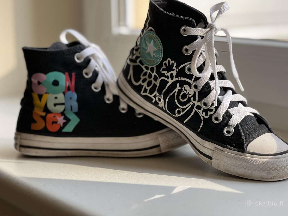 Dėvėti kedai mergaitei Converse - nuotraukos Nr. 2
