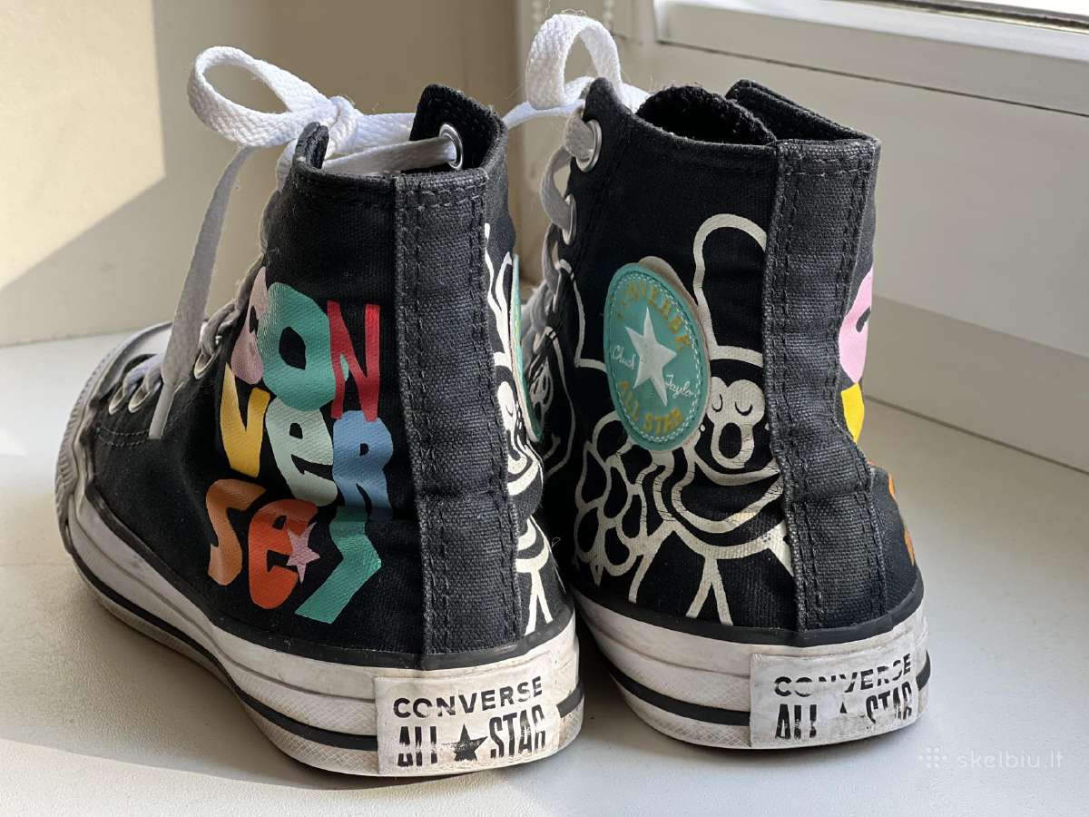 Dėvėti kedai mergaitei Converse - nuotraukos Nr. 3