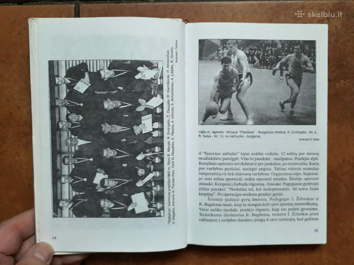 Rimas Endrijaitis "Krepšinis mano gyvenimas" 1998m - nuotraukos Nr. 4