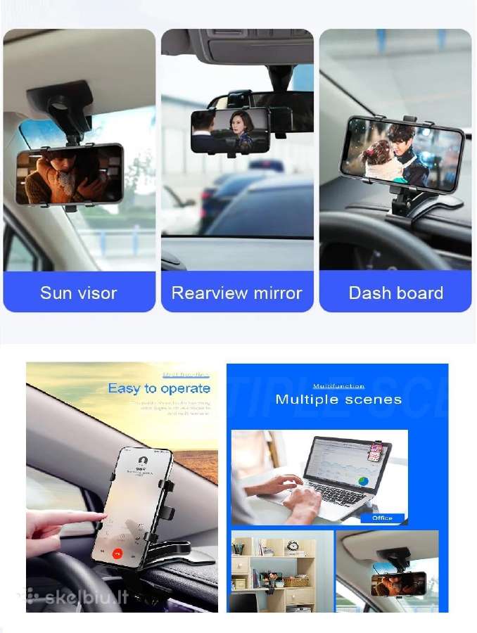Automobiliniai telefono laikikliai