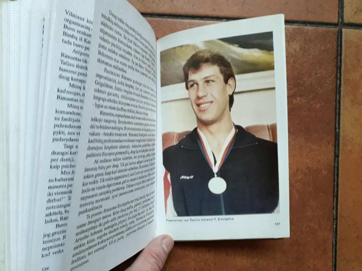 Rimas Endrijaitis "Krepšinis mano gyvenimas" 1998m - nuotraukos Nr. 7