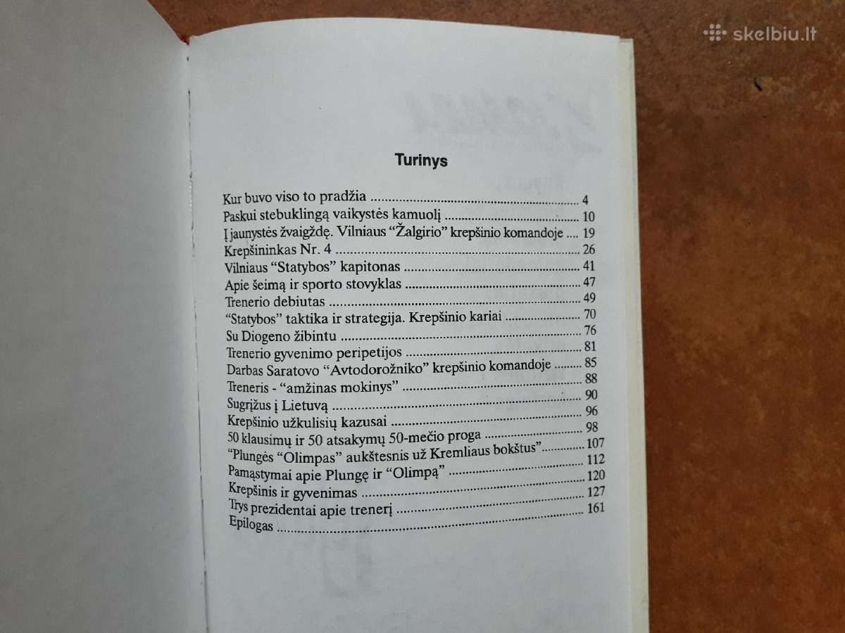 Rimas Endrijaitis "Krepšinis mano gyvenimas" 1998m - nuotraukos Nr. 9