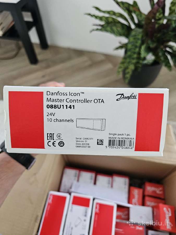 Danfos Icon grindinio šildymo valdymo sistema. 24v