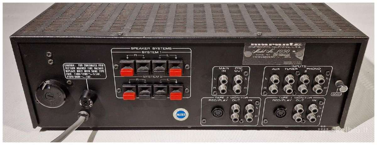 Retro audio Aiwa Marantz Brainmost Gw Electronics - nuotraukos Nr. 13