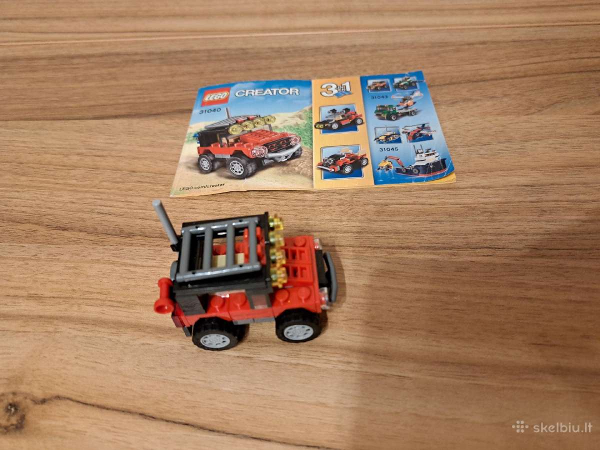 31040 Lego Creator Dykumų lenktynininkai 6-12m. - nuotraukos Nr. 5