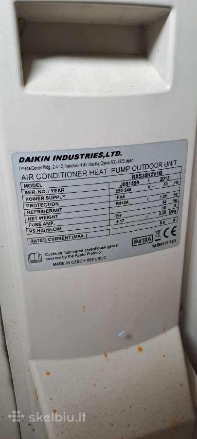 Daikin kasetė - nuotraukos Nr. 4