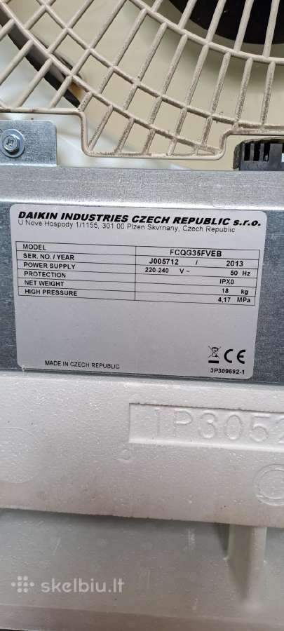 Daikin kasetė - nuotraukos Nr. 5