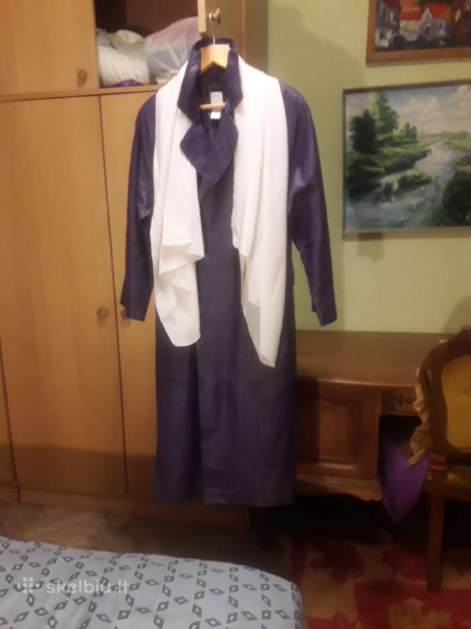 Labai gražus odinis paltas 100eur.