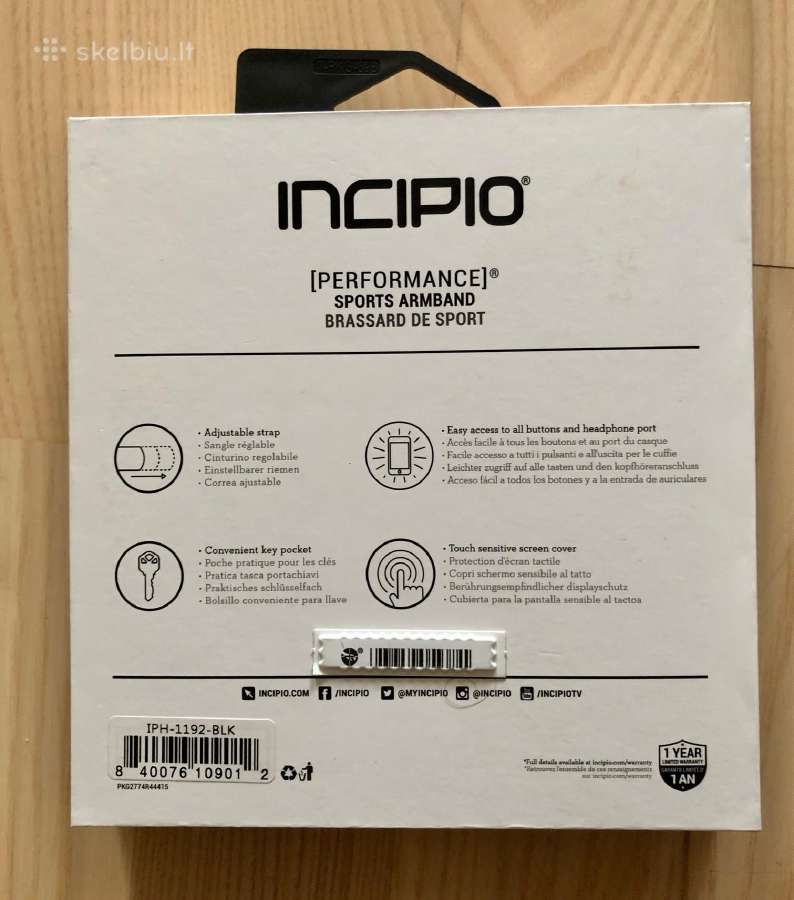 Sportinis dėklas Incipio, iPhone - nuotraukos Nr. 4