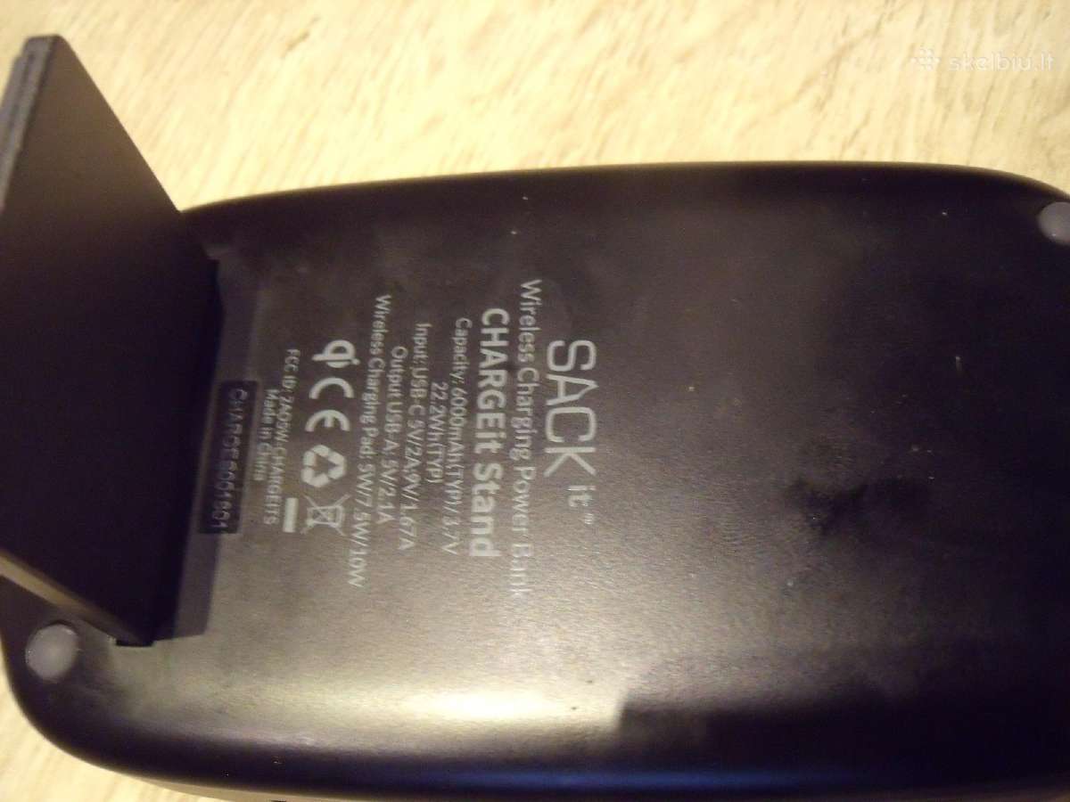 Belaidis įkroviklis „samsung“ ir powerbankas - nuotraukos Nr. 8
