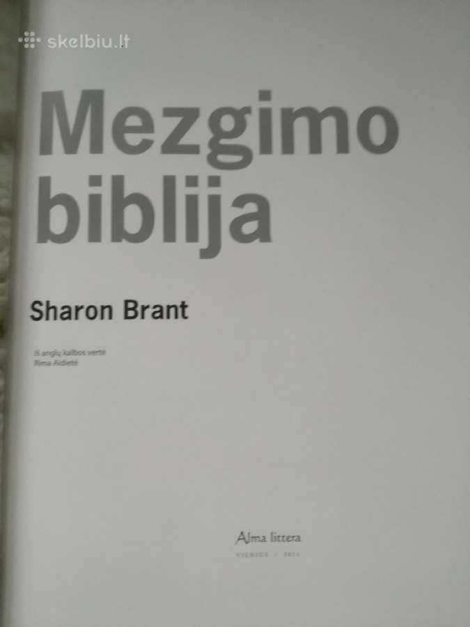 S.brant Mezgimo biblija 2011 m. - nuotraukos Nr. 7