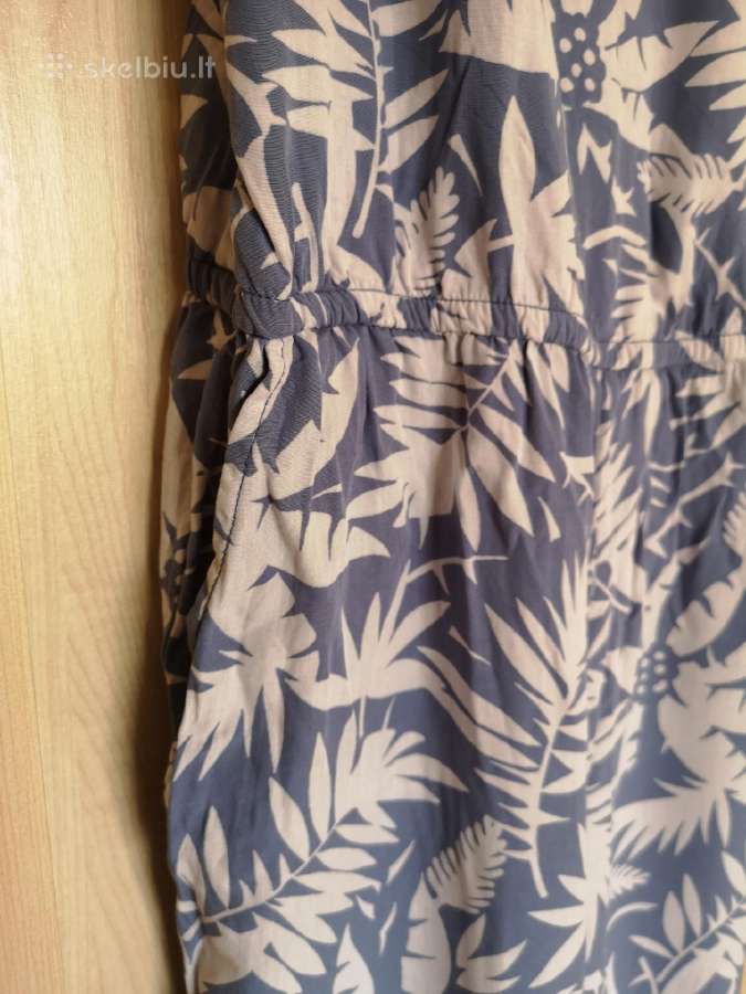 Hilfiger denim žydras gėlėtas kombinezonas - nuotraukos Nr. 4