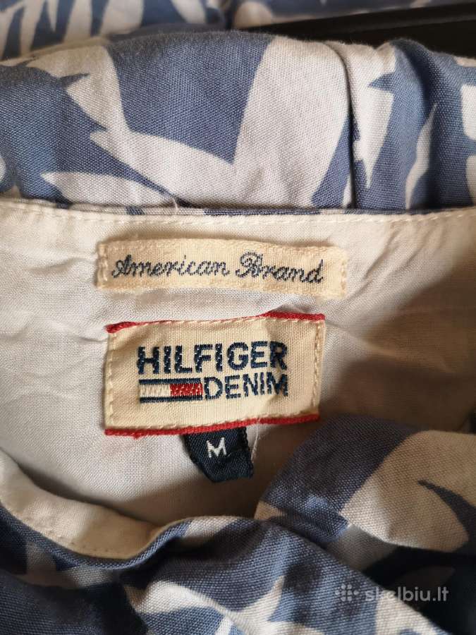 Hilfiger denim žydras gėlėtas kombinezonas - nuotraukos Nr. 7