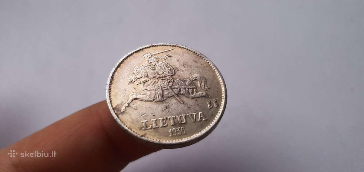 1936 10 litu Vytautas + 1938 10 litu Smetona - nuotraukos Nr. 4