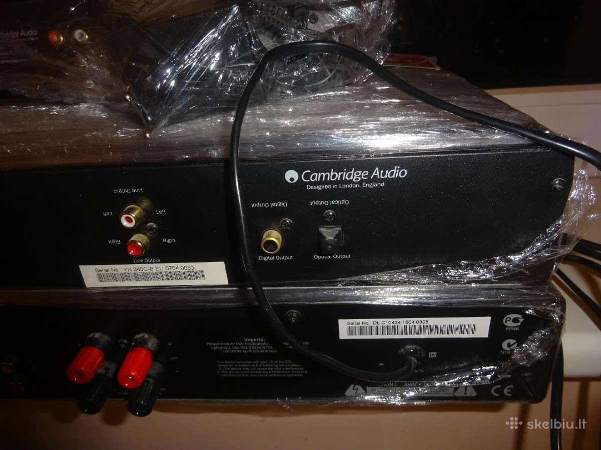 Cambridge Audio komplektas - nuotraukos Nr. 11