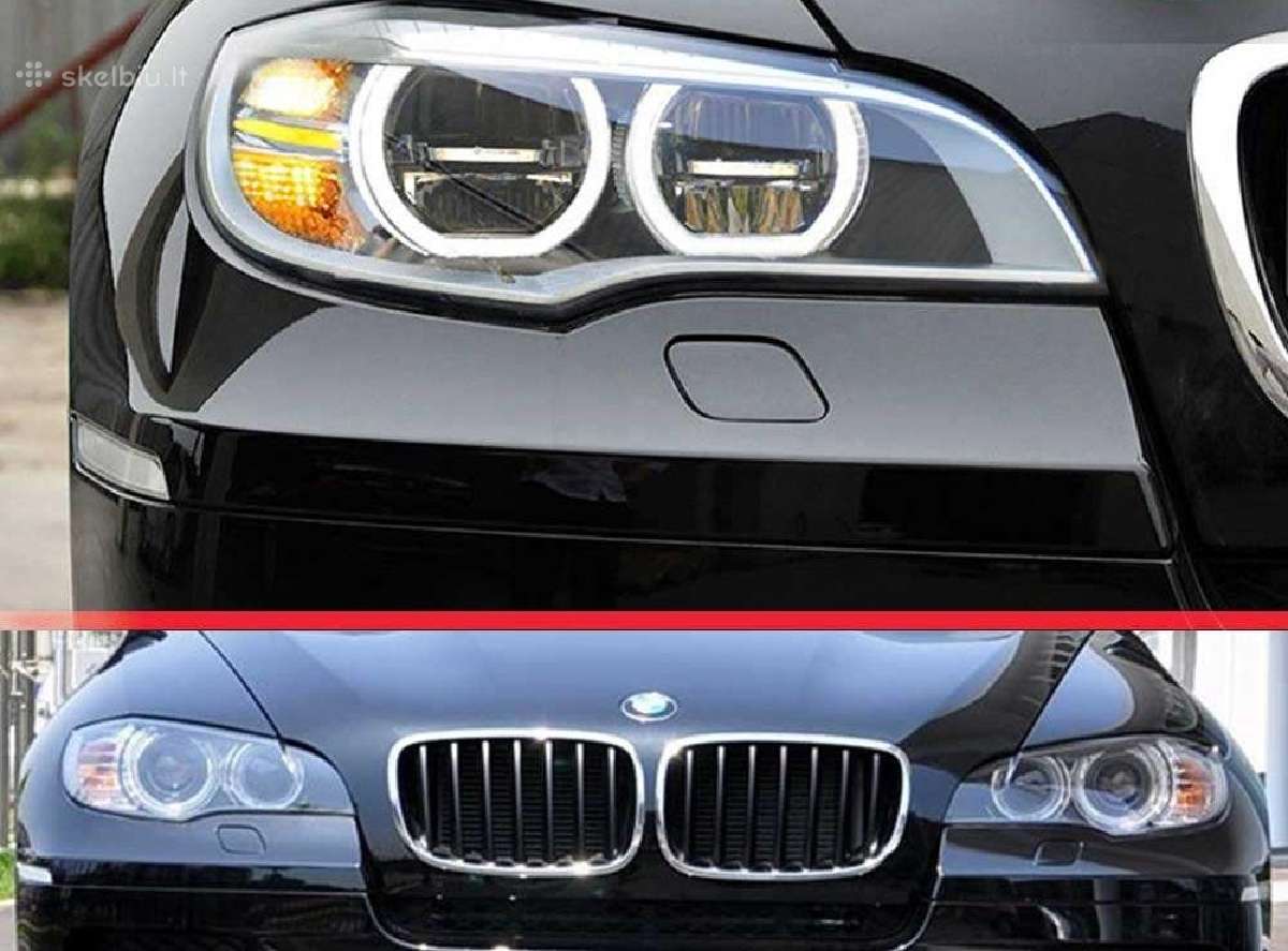 Modifikuoti Bmw X6 E71 priekiniai žibintai - nuotraukos Nr. 7