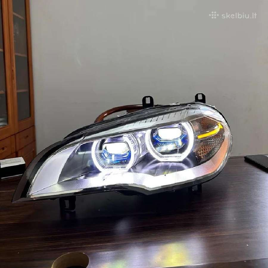 Modifikuoti Bmw X5 E70 priekiniai žibintai - nuotraukos Nr. 5