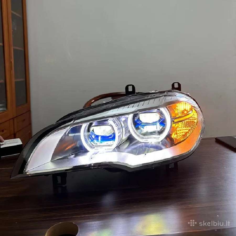 Modifikuoti Bmw X5 E70 priekiniai žibintai - nuotraukos Nr. 6