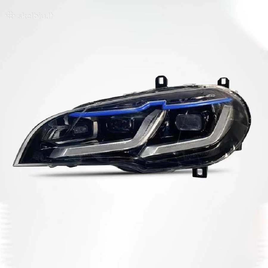 Modifikuoti Bmw X5 E70 priekiniai žibintai