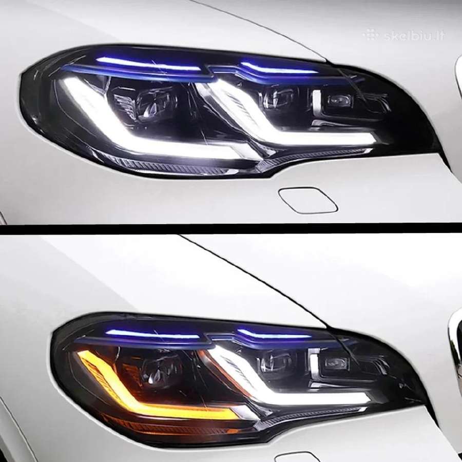 Modifikuoti Bmw X5 E70 priekiniai žibintai - nuotraukos Nr. 5