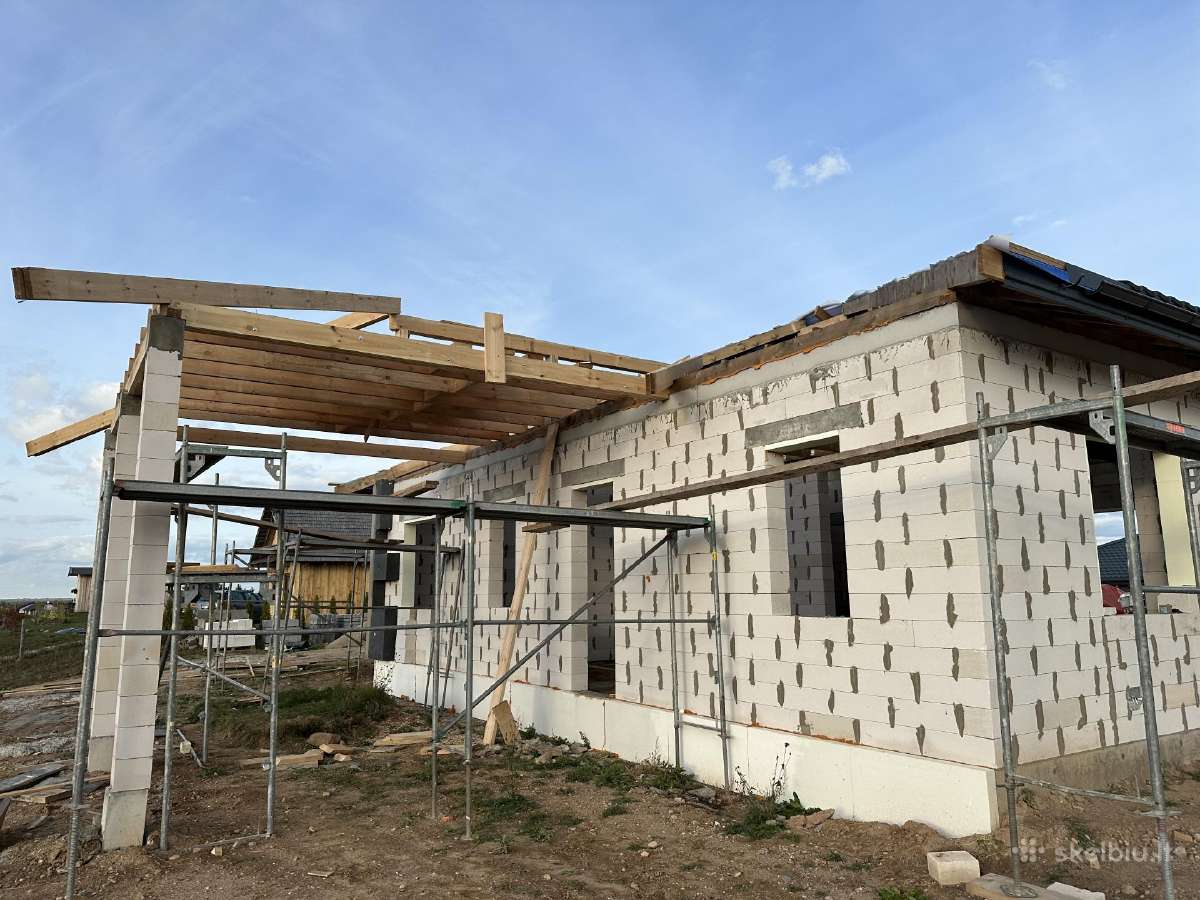 Stogų dengimas, Skardiniai čerpiniai stogai, Velux - nuotraukos Nr. 33