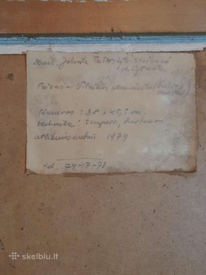 Paveikslas Jolanta Teišerskytė - Stoškienė - nuotraukos Nr. 3