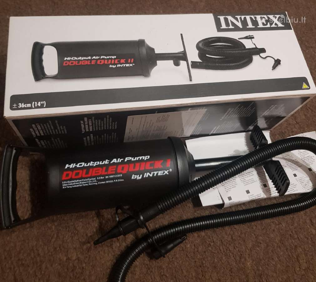 Rankinė pompa Intex Double Quick II