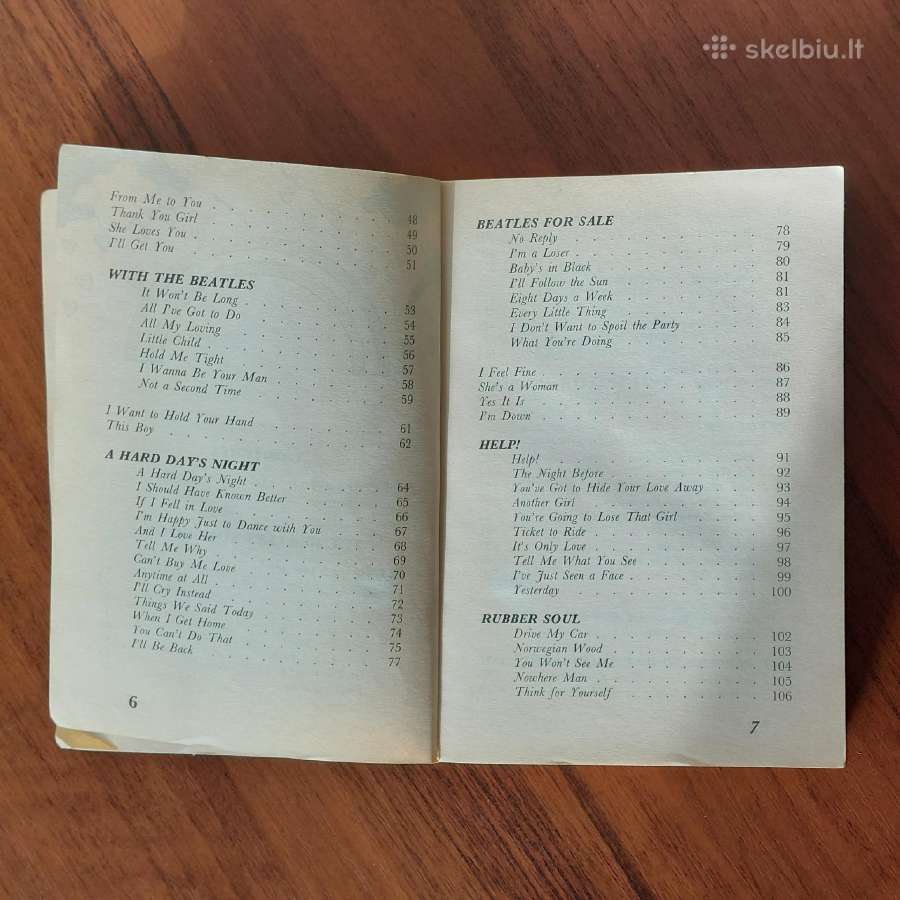 The Beatles Songbook ( English / Russian ). - nuotraukos Nr. 10