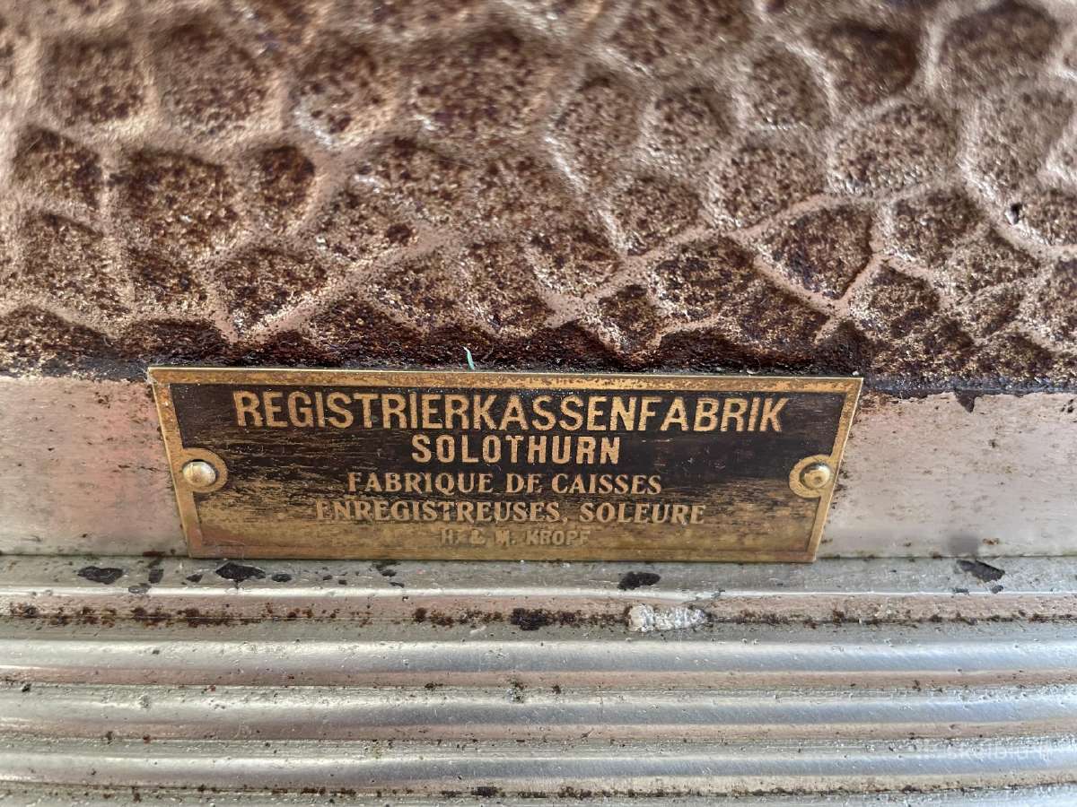 Antikvarinis kasos aparatas - nuotraukos Nr. 3