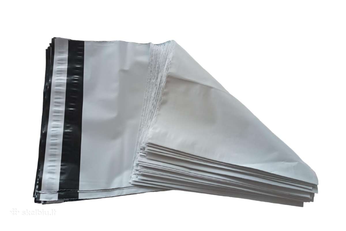 Kurjeriniai plastikiniai vokai - nuotraukos Nr. 2