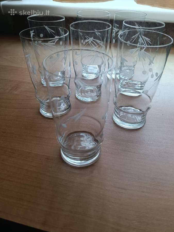 Graviruotos stiklinės