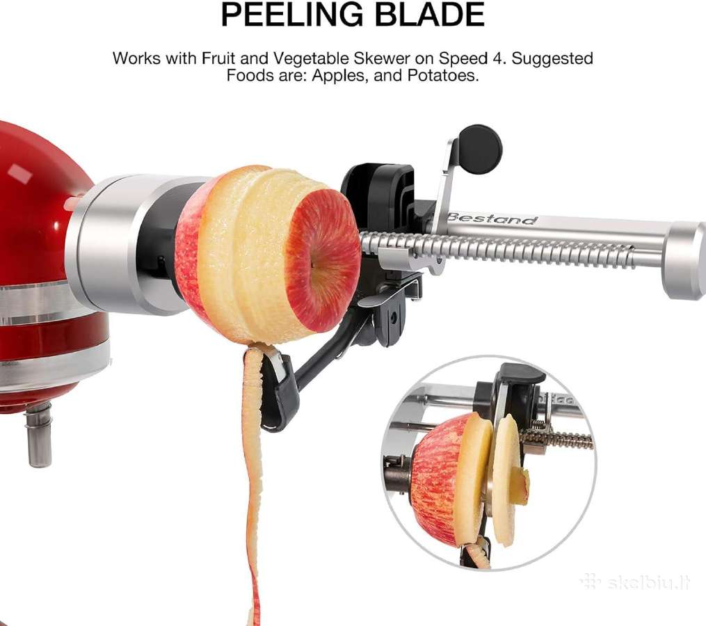 Daržovių pjaustyklė suderinama su Kitchenaid - nuotraukos Nr. 4