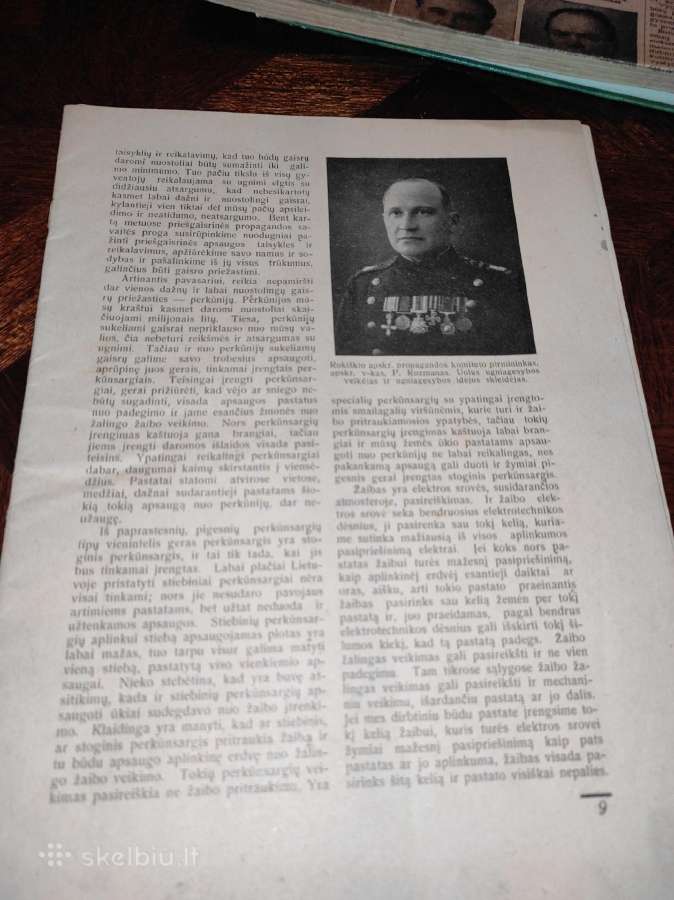 Senas ugniagesių žurnalas
