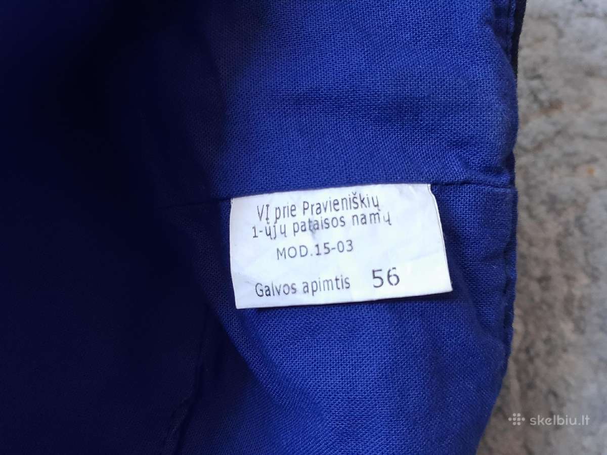 Kd pareigūno uniforminė kepurė - nuotraukos Nr. 3