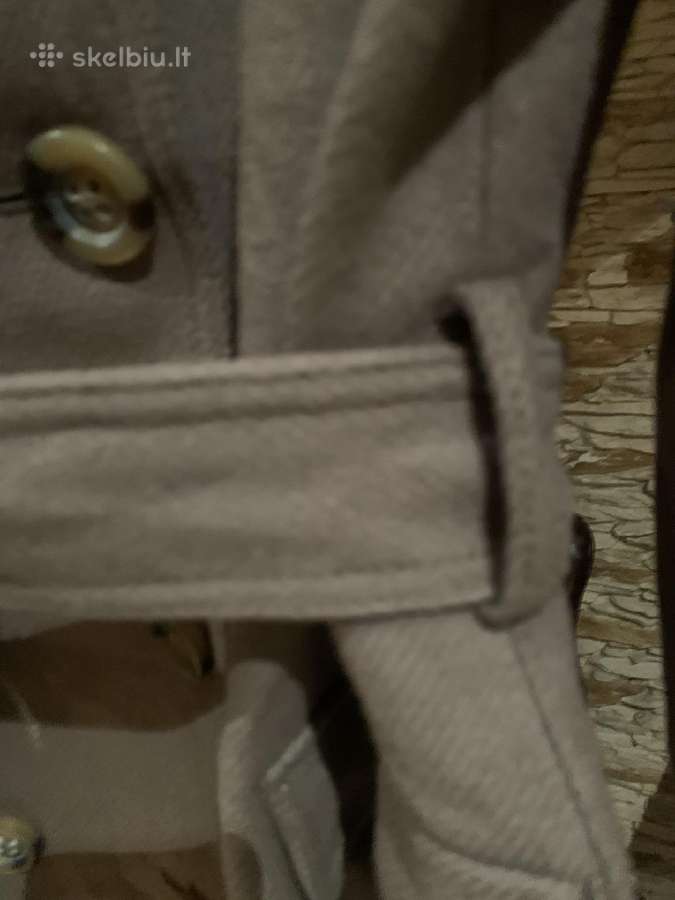 Smėlio spalvos Old Navy paltas - nuotraukos Nr. 7